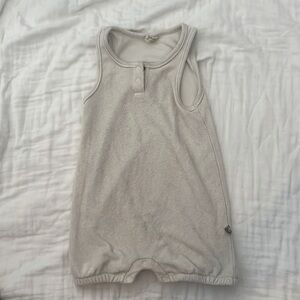 Goumi Terry Cloth Romper